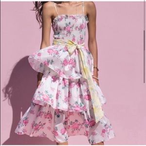 LoveShackFancy X Target Elise Smocked Tiered Dress